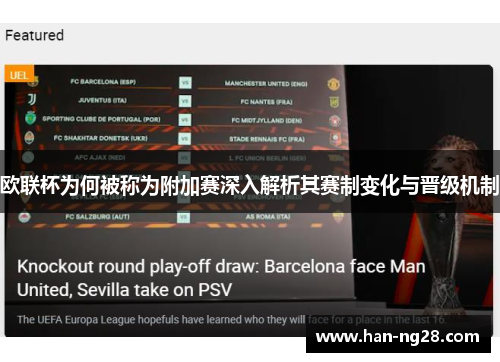 欧联杯为何被称为附加赛深入解析其赛制变化与晋级机制 欧联杯为何被称为附加赛深入解析其赛制变化与晋级机制